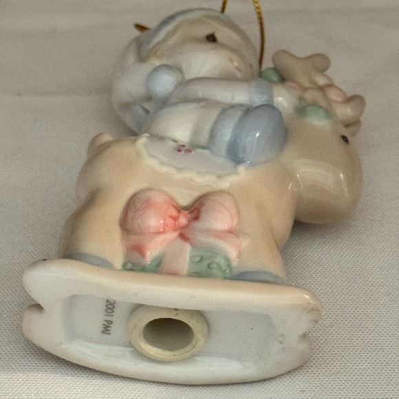 Enesco Precious Moments Brighten Up Collection Porcelain Ornaments 3-Piece Set - Picture 15 of 15